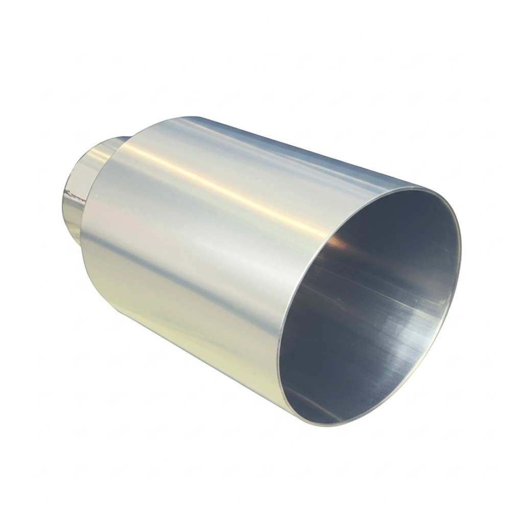 FT-Performance Custom Silver "Single" Tip (4" EXIT)