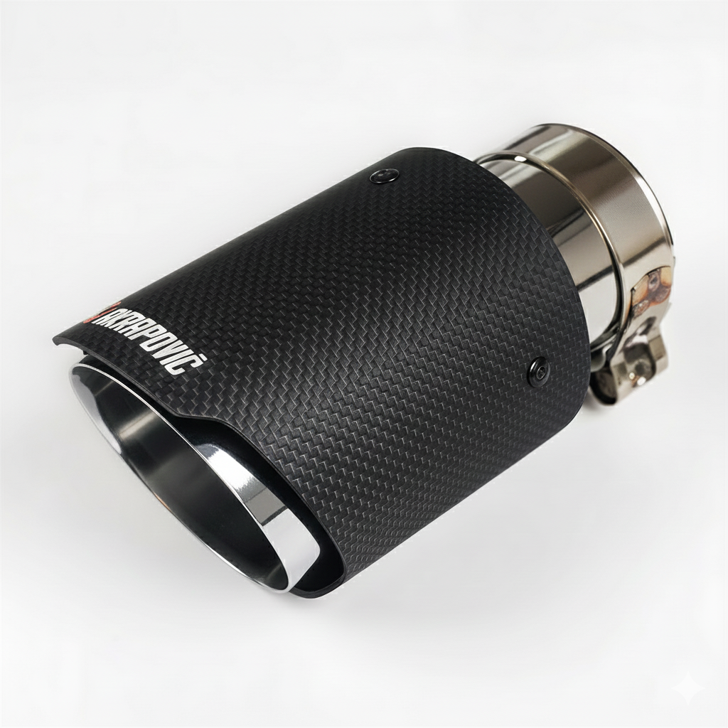 Single Akrapovic Tip