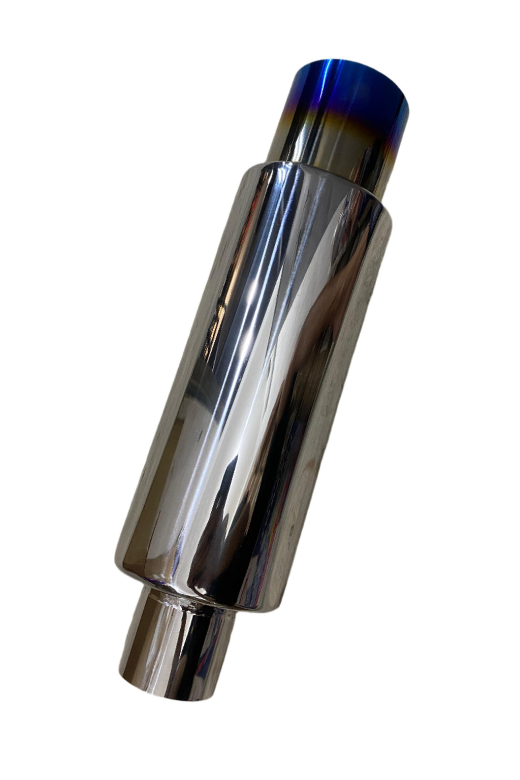 Silver Single Exit "Devil" Muffler