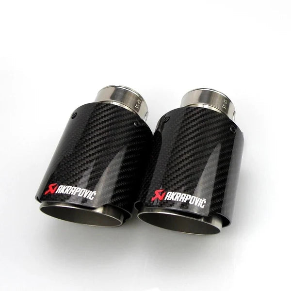Single Akrapovic Tips (Lip)