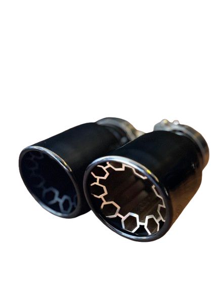 Honeycomb Exhaust Tips (Set of 2)