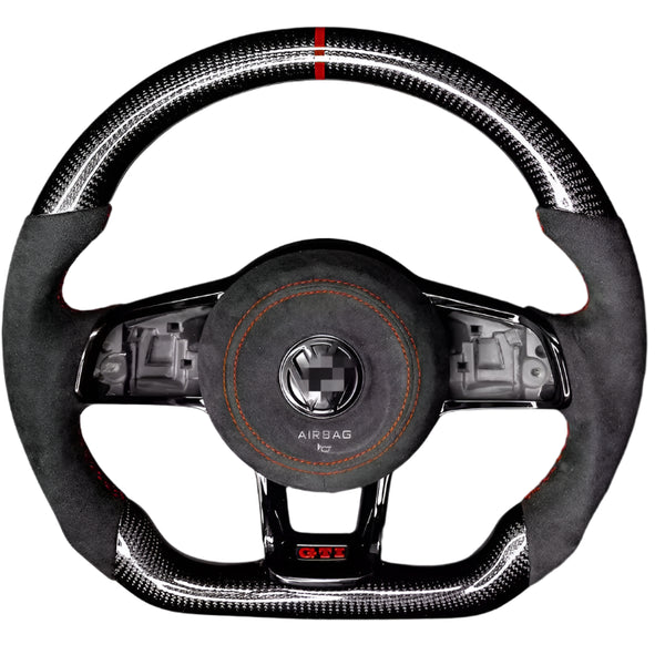 VW Golf 7 GTI Carbon Steering Wheel Retrofit