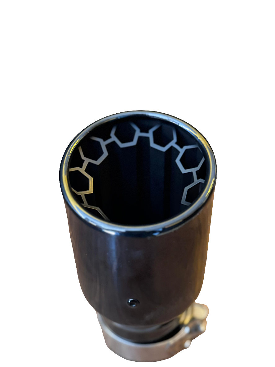 Honeycomb Exhaust Tips (Set of 2)