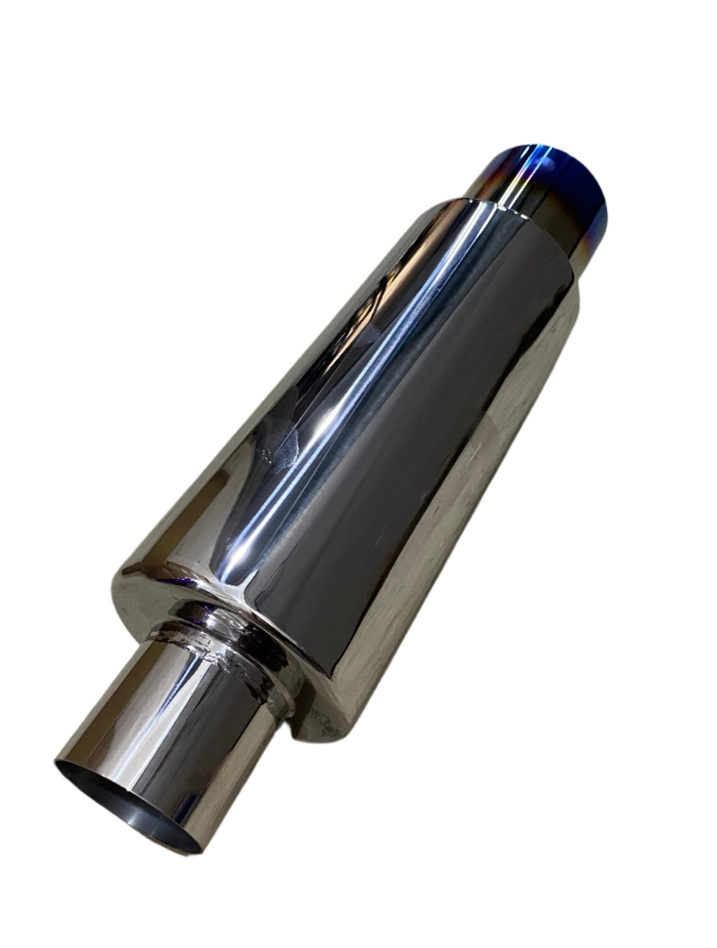 Silver Single Exit "Devil" Muffler